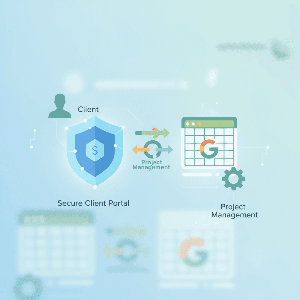 Creating a Secure Client Portal with Softr and Google Sheets for Project Management
